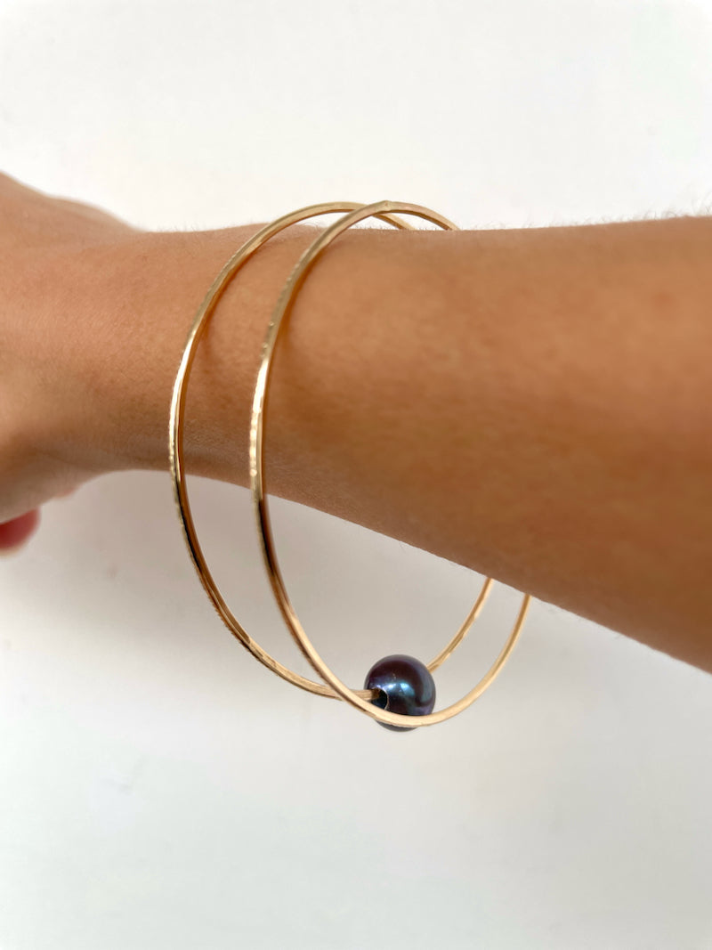 Gold Bangle Bracelet
