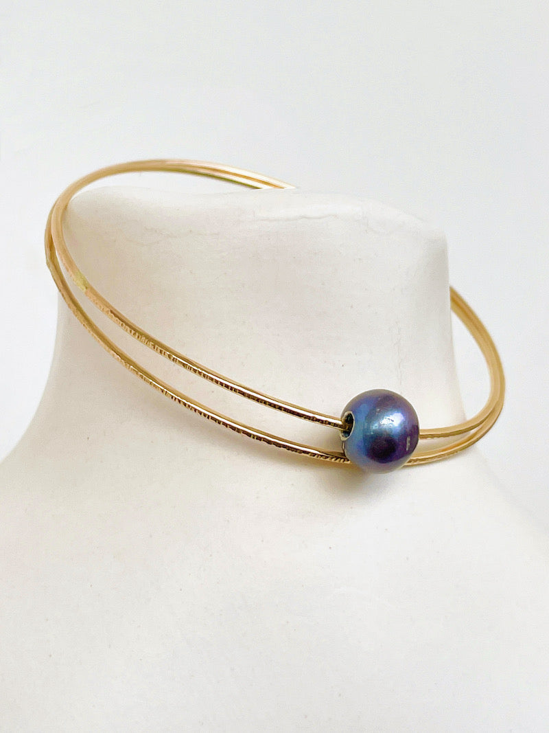 Gold Bangle Bracelet