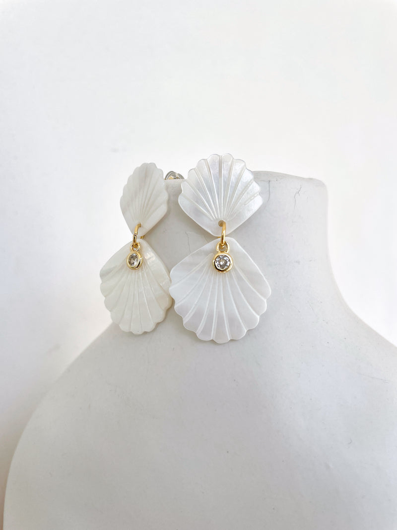 Scallop Shell Earrings