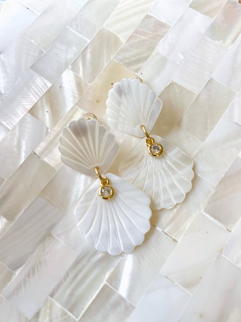 Scallop Shell Earrings