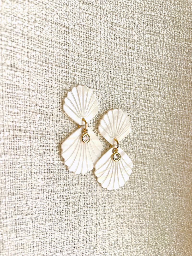 Scallop Shell Earrings