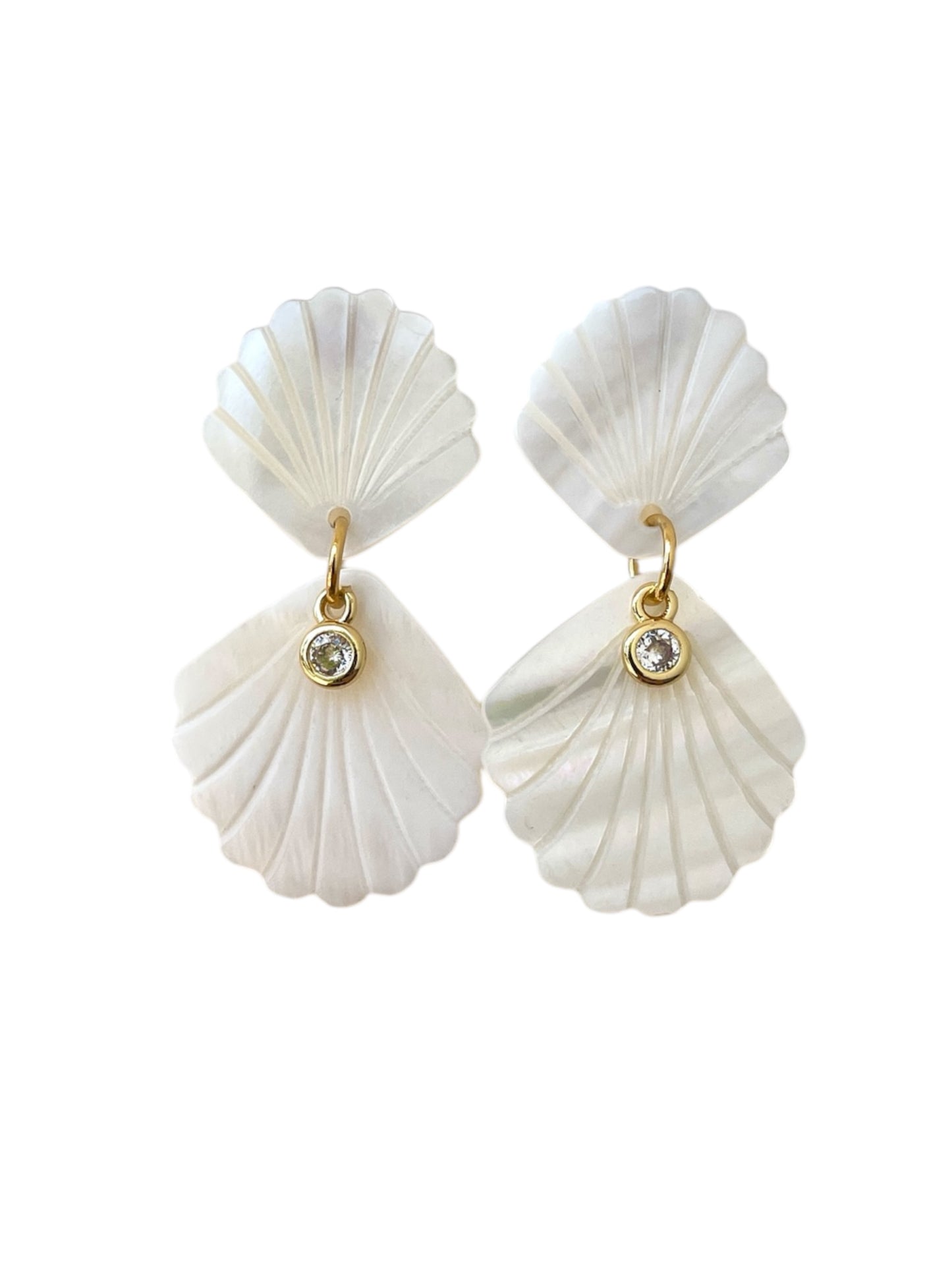 Scallop Shell Earrings