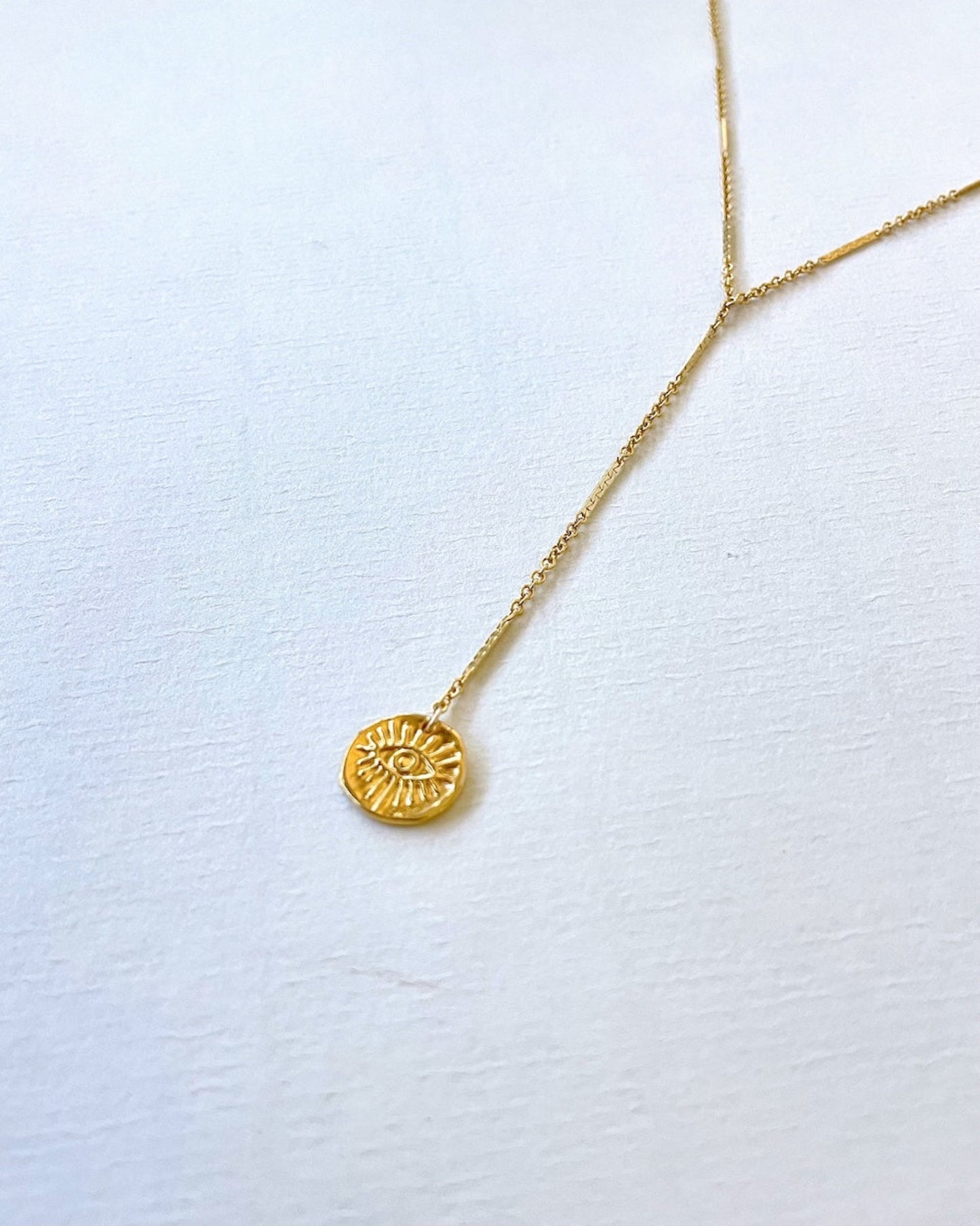 Evil Eye Drop Necklace
