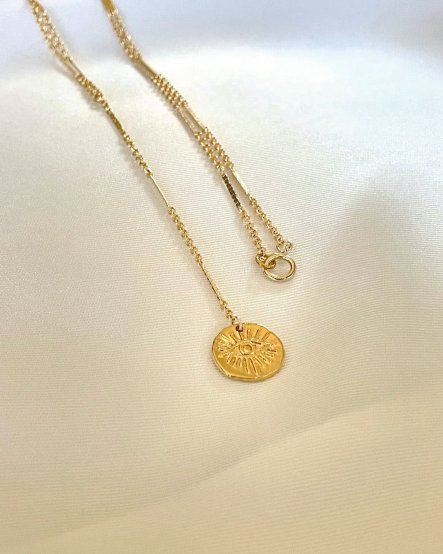 Evil Eye Drop Necklace