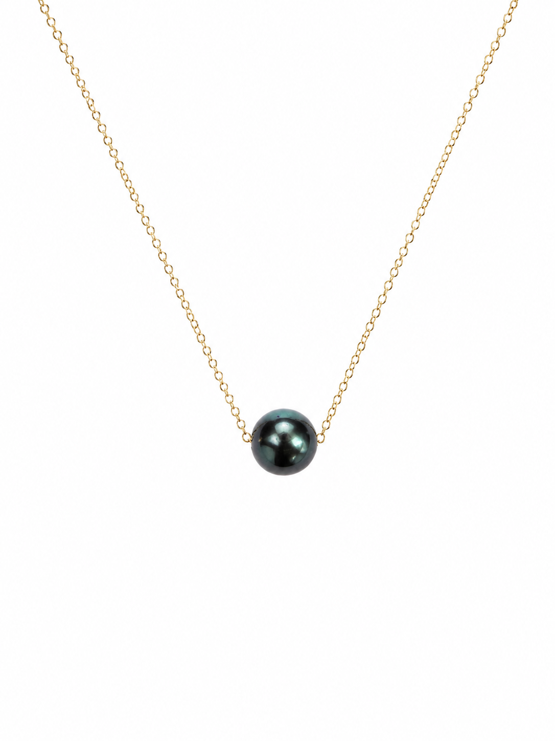 Blue Pearl Necklace
