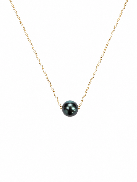 Blue Pearl Necklace