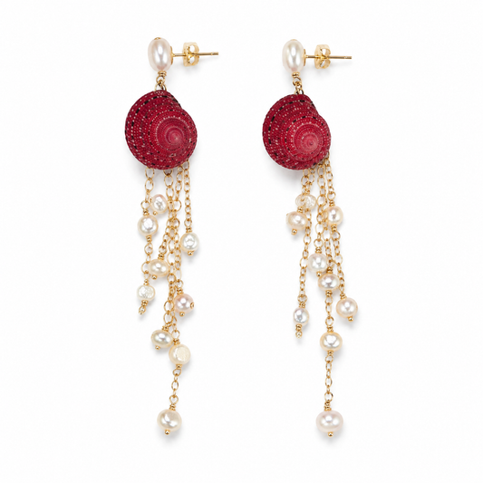 Rosalie Shell Earrings