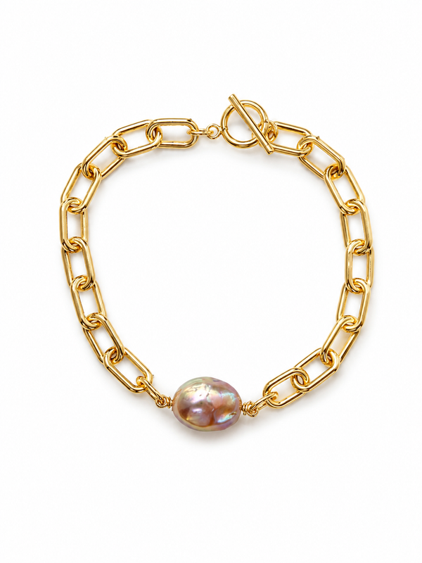 Pearl Chain Bracelet