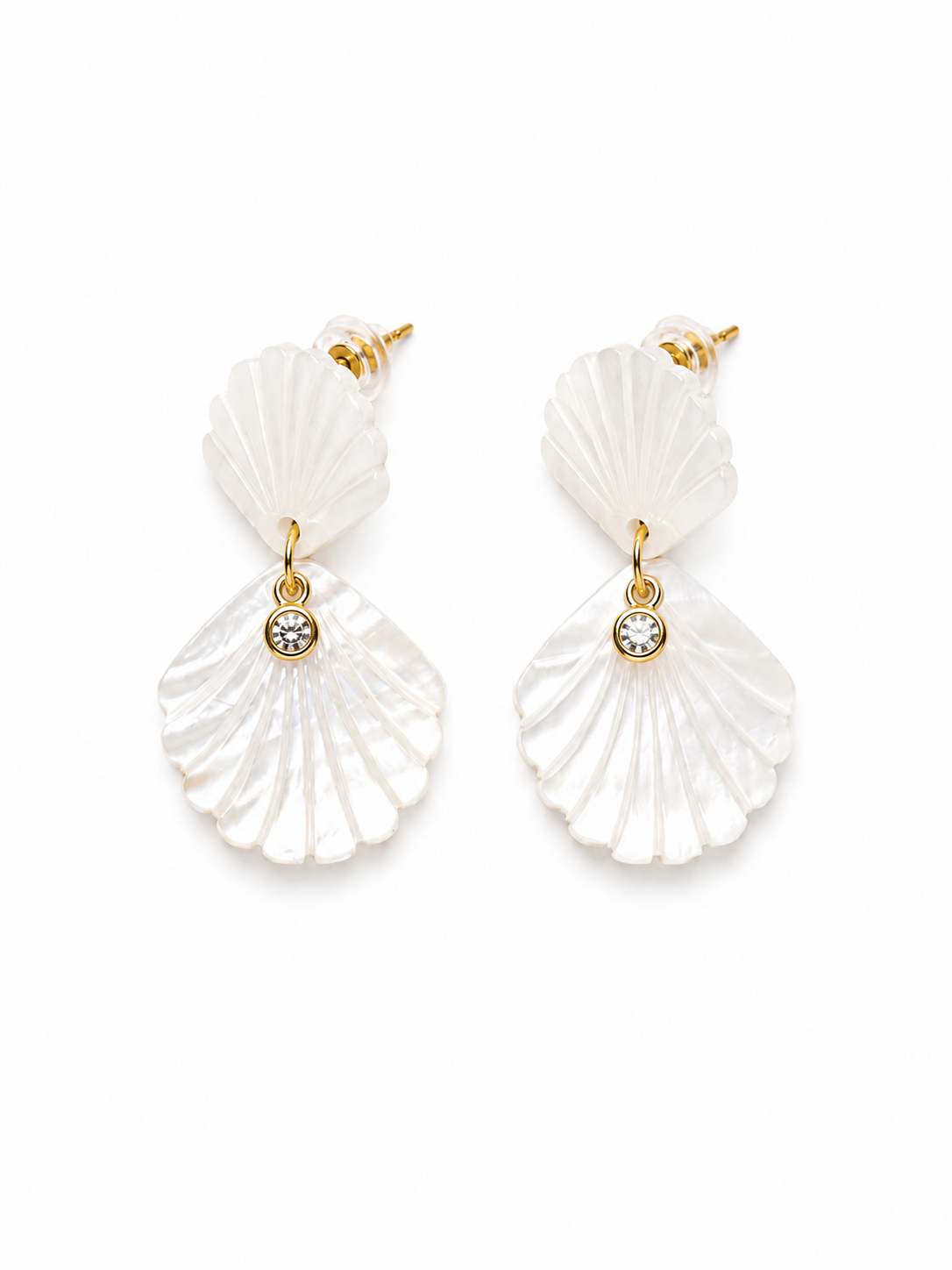 Scallop Shell Earrings