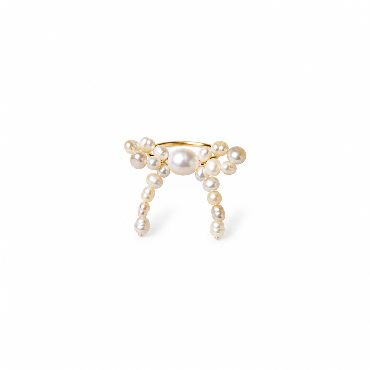 Pearl Bow Ring