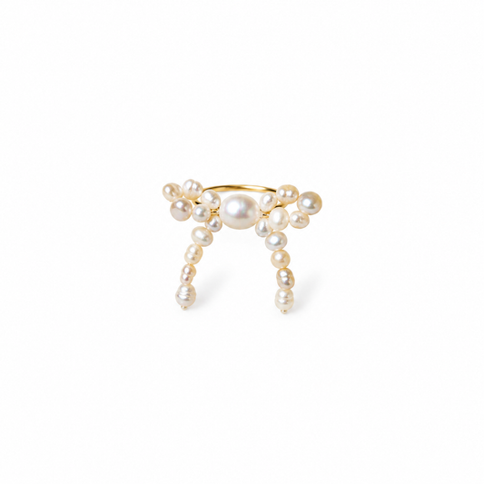 Pearl Bow Ring