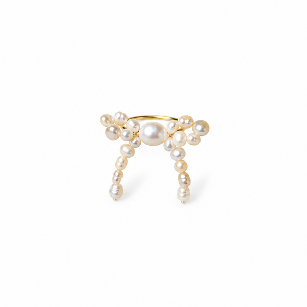 Pearl Bow Ring