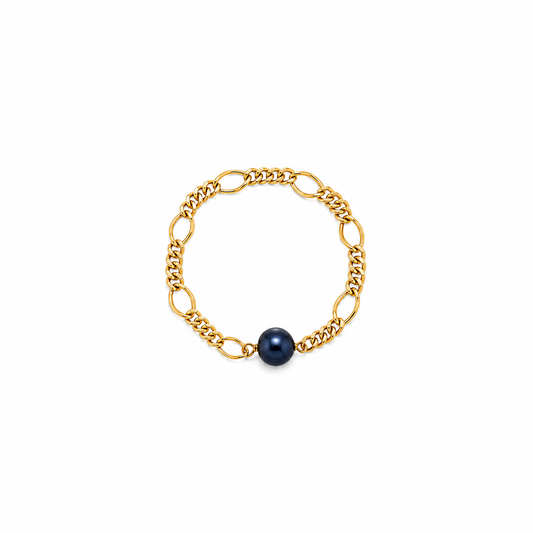 Azure Pearl Ring