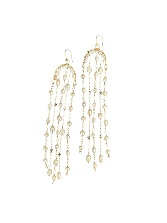 Pearl Chandelier Earrings
