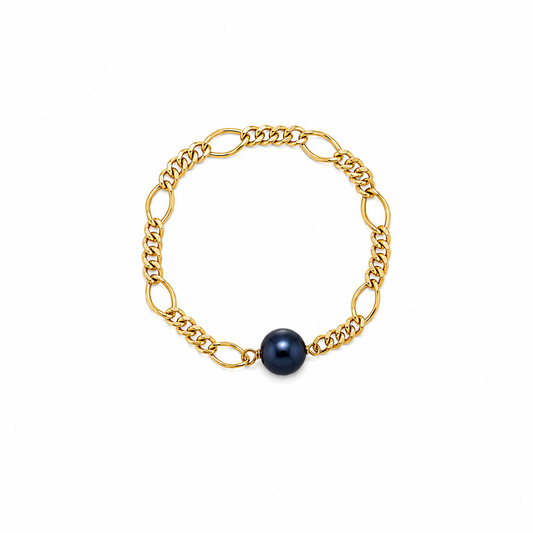 Azure Pearl Ring