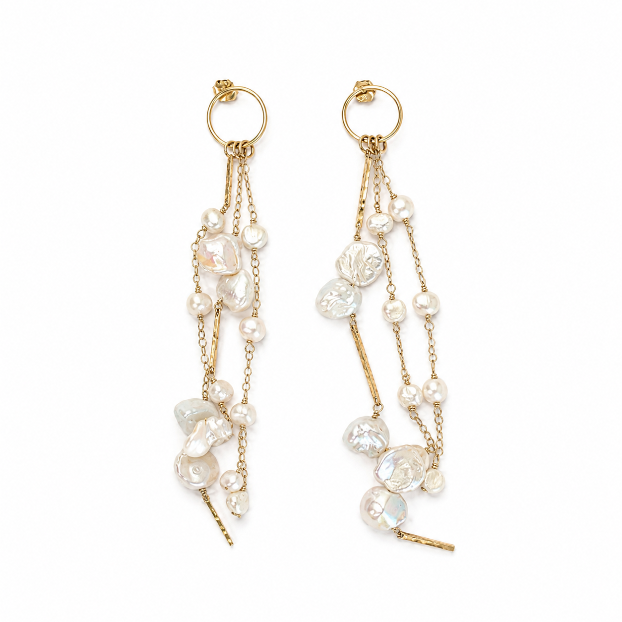 Keshi Dangle Earrings