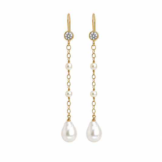 Baroque Dangle Earrings