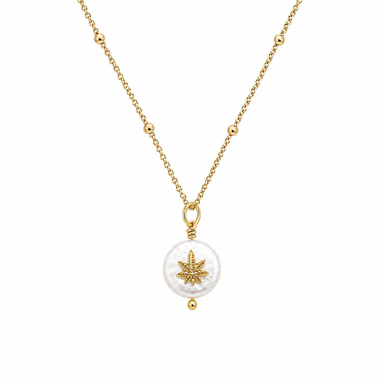 Mini Cannabis Necklace