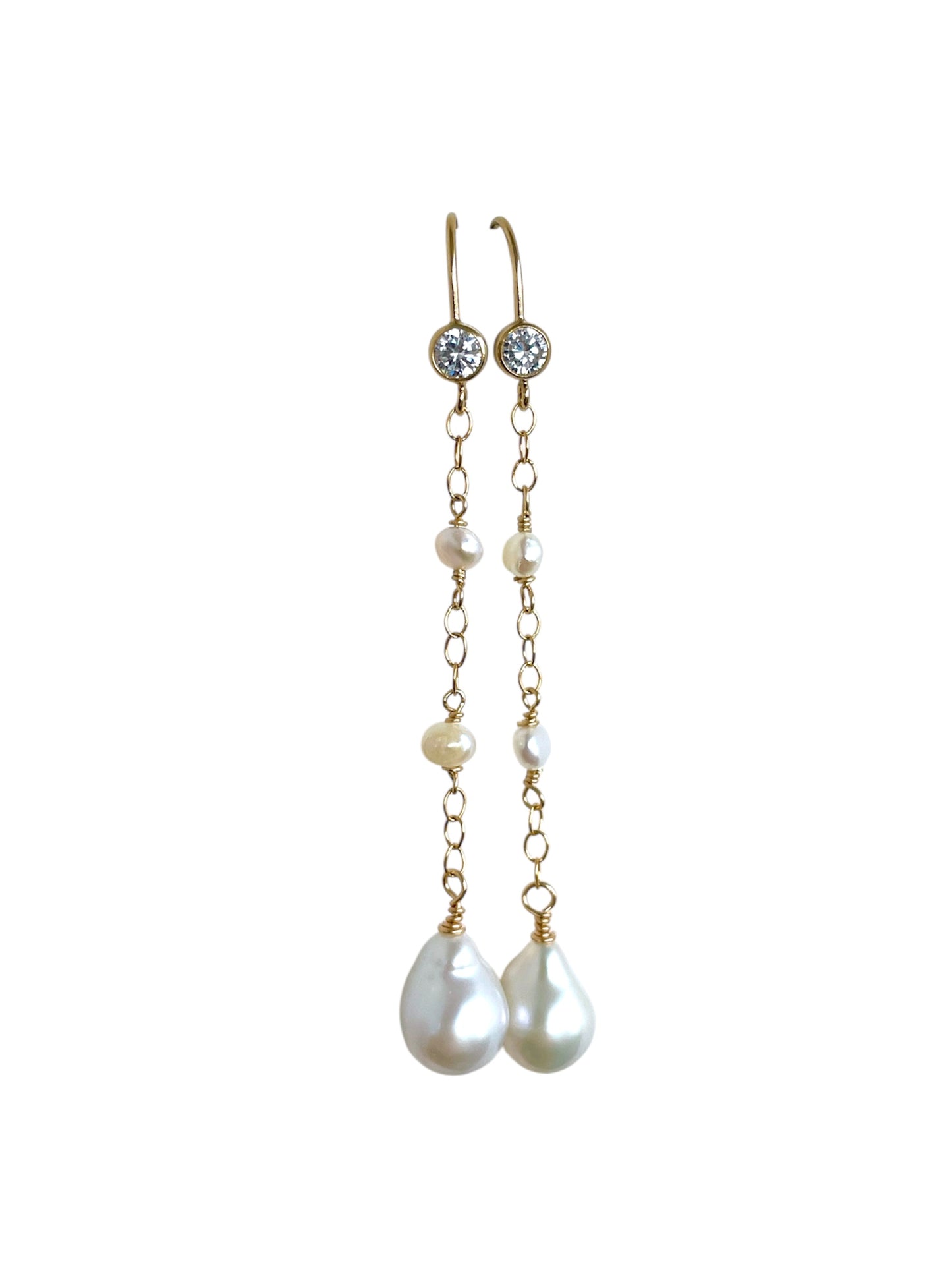 Baroque Dangle Earrings