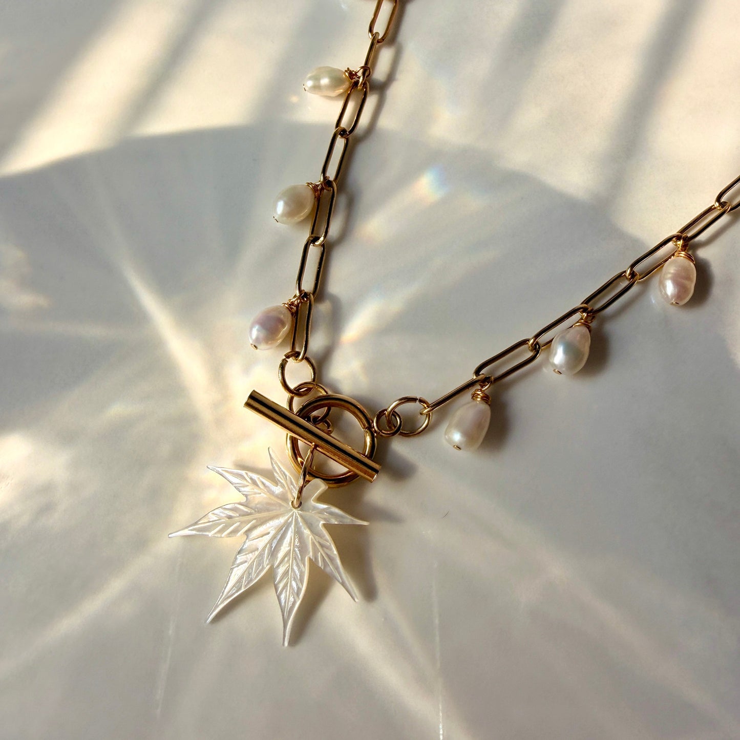 Cannabis Pearl Necklace