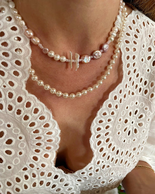 Pearl Choker Necklace