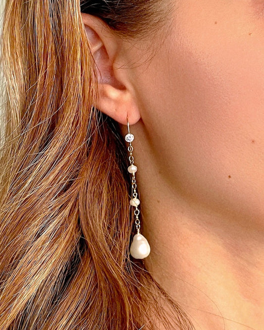 Baroque Dangle Earrings