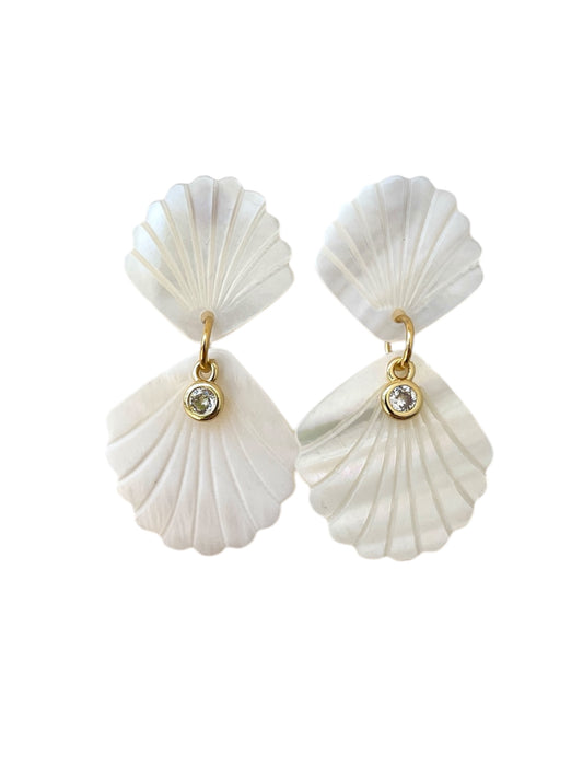Scallop Shell Earrings