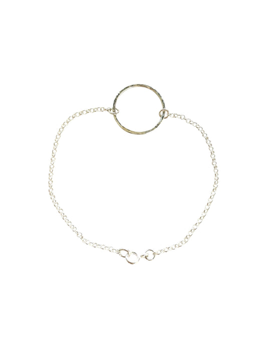 Silver Circle Bracelet