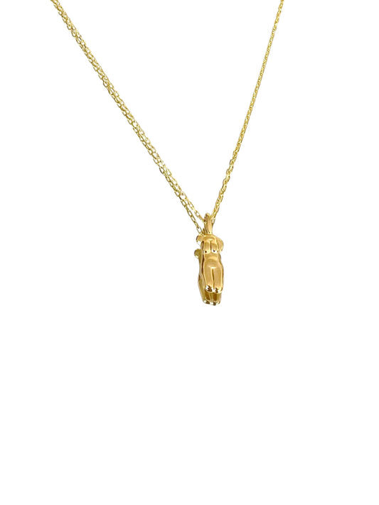 Female Empowerment Gold Necklace