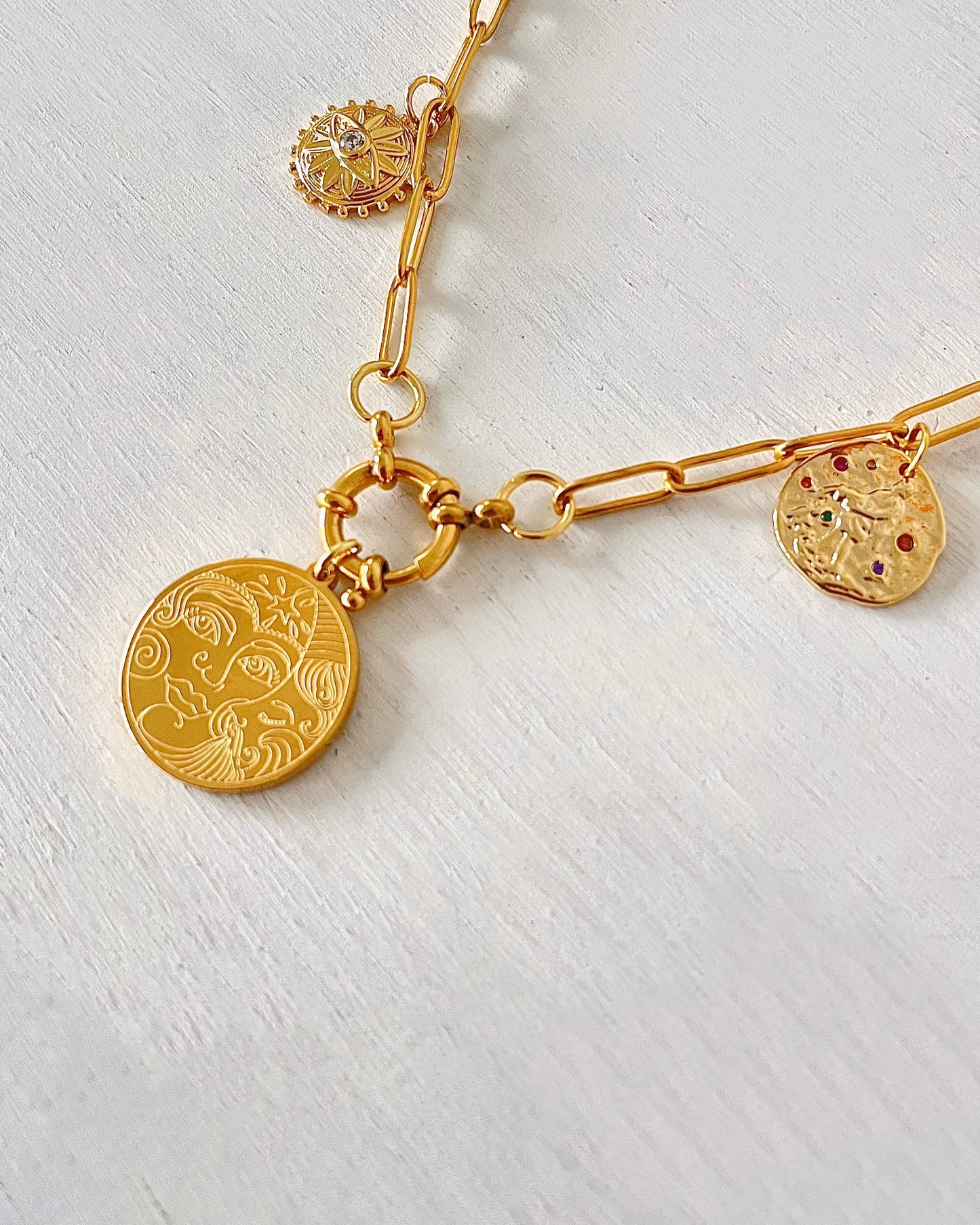 Gold Coin Necklace