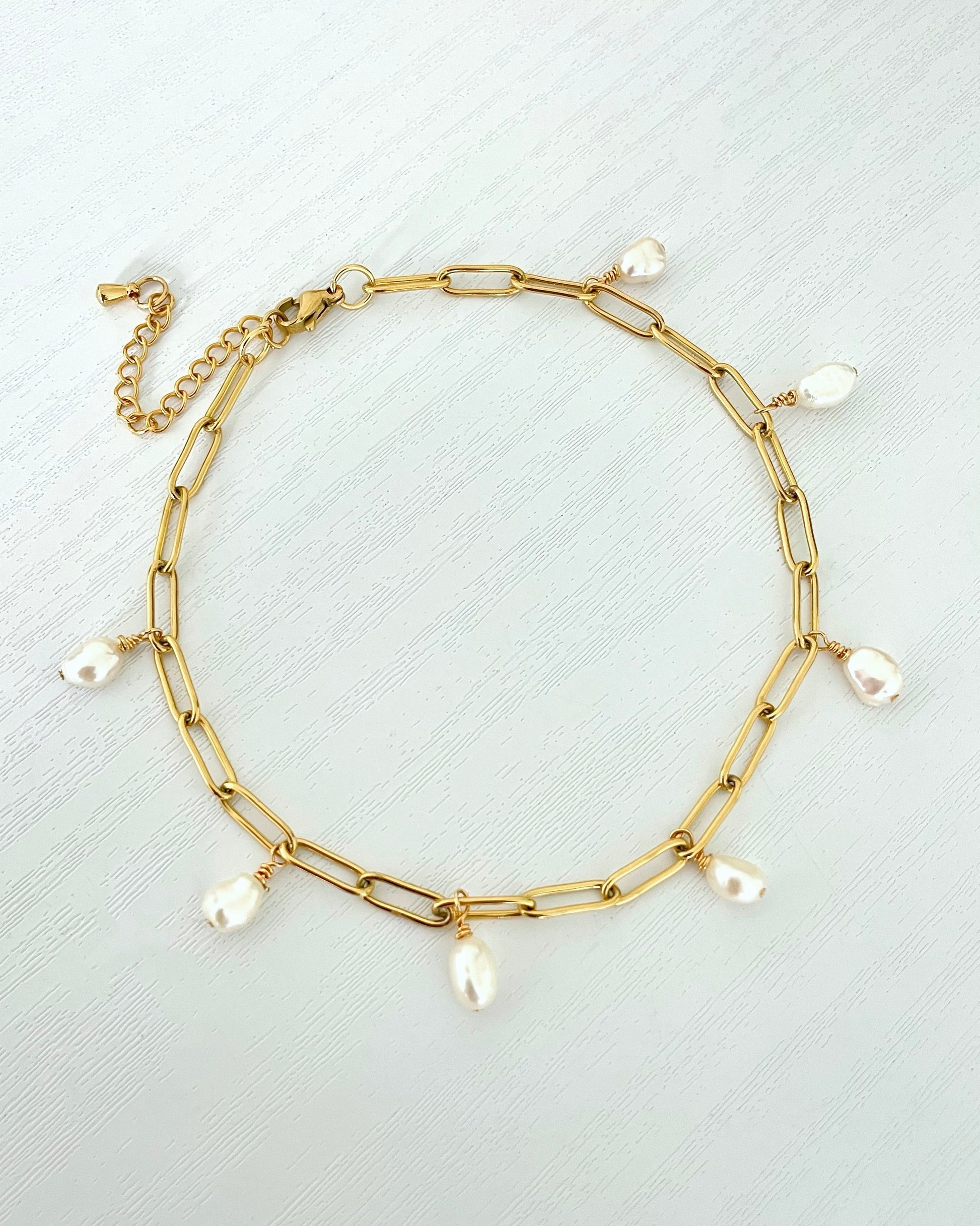 Real Pearl Anklet 