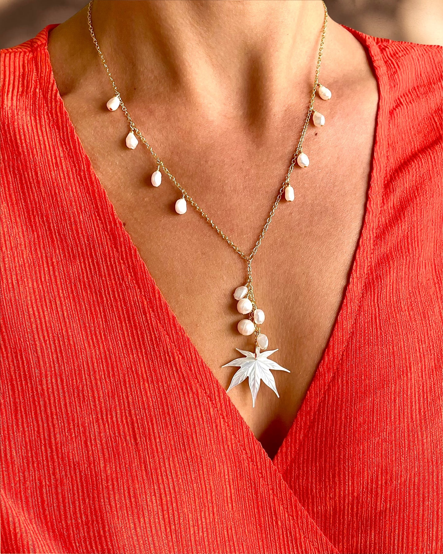 Pearl Drop Necklace