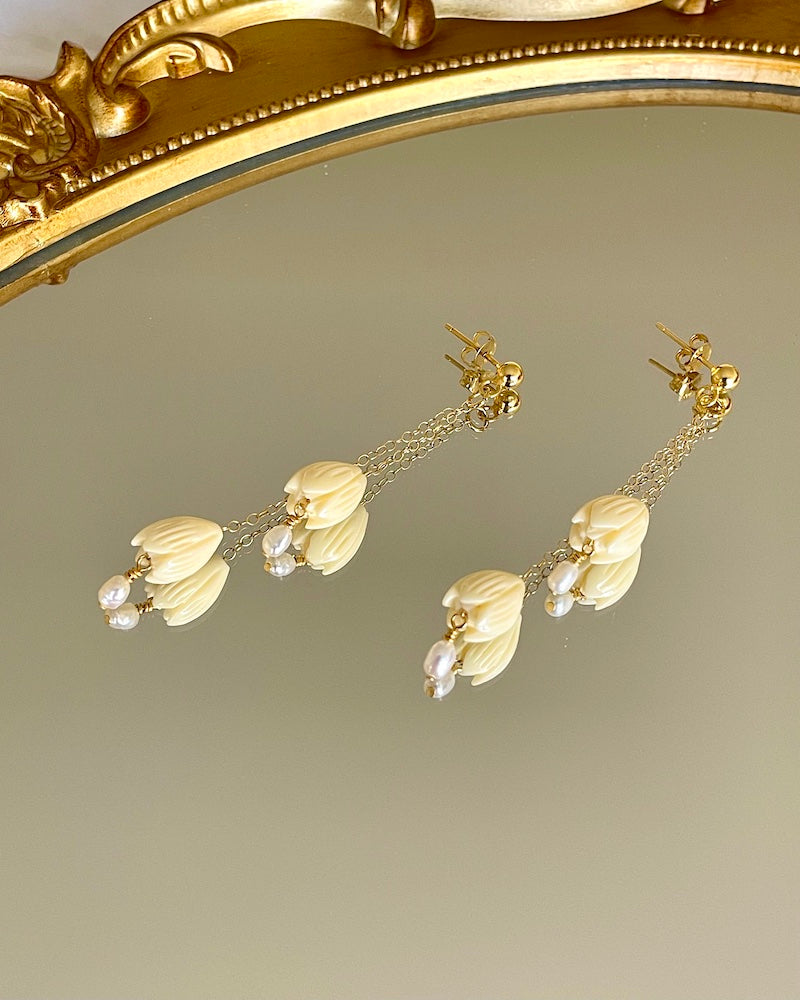 Pikake Pearl Earrings