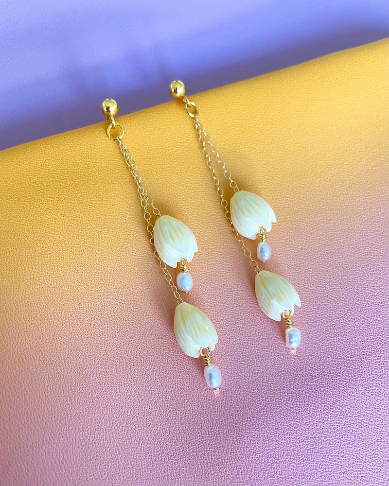 Pikake Pearl Earrings