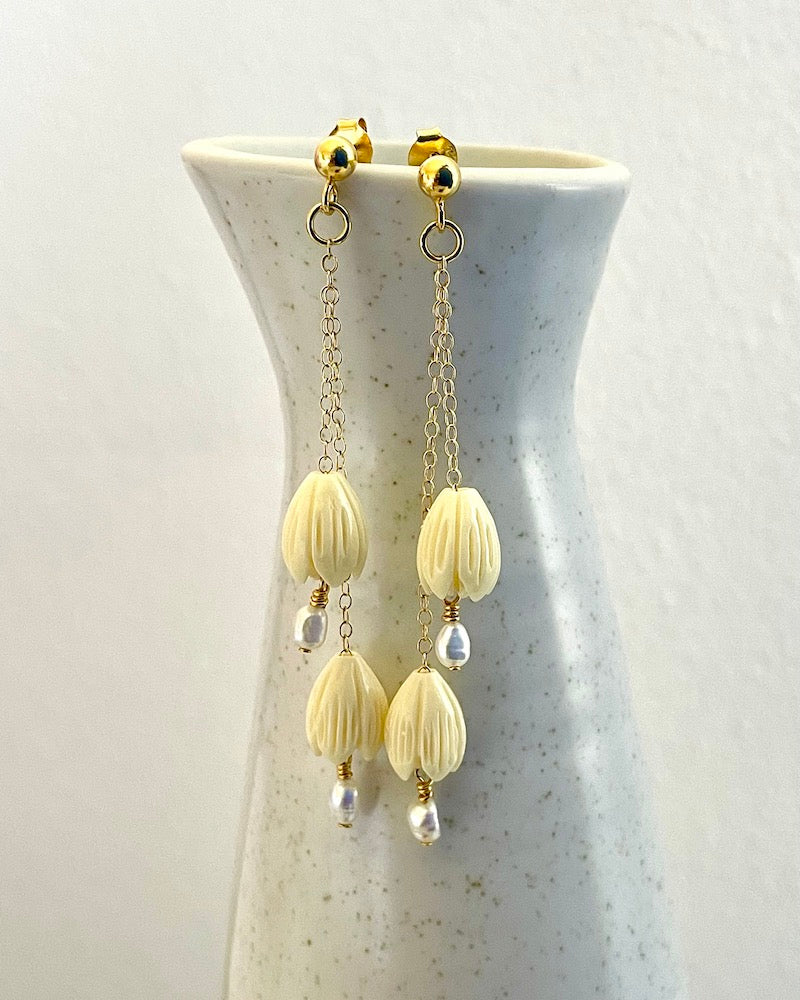 Pikake Pearl Earrings