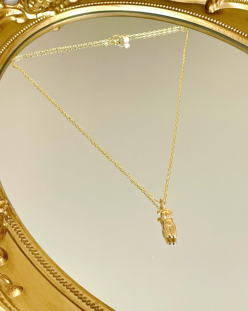 Female Empowerment Gold Necklace