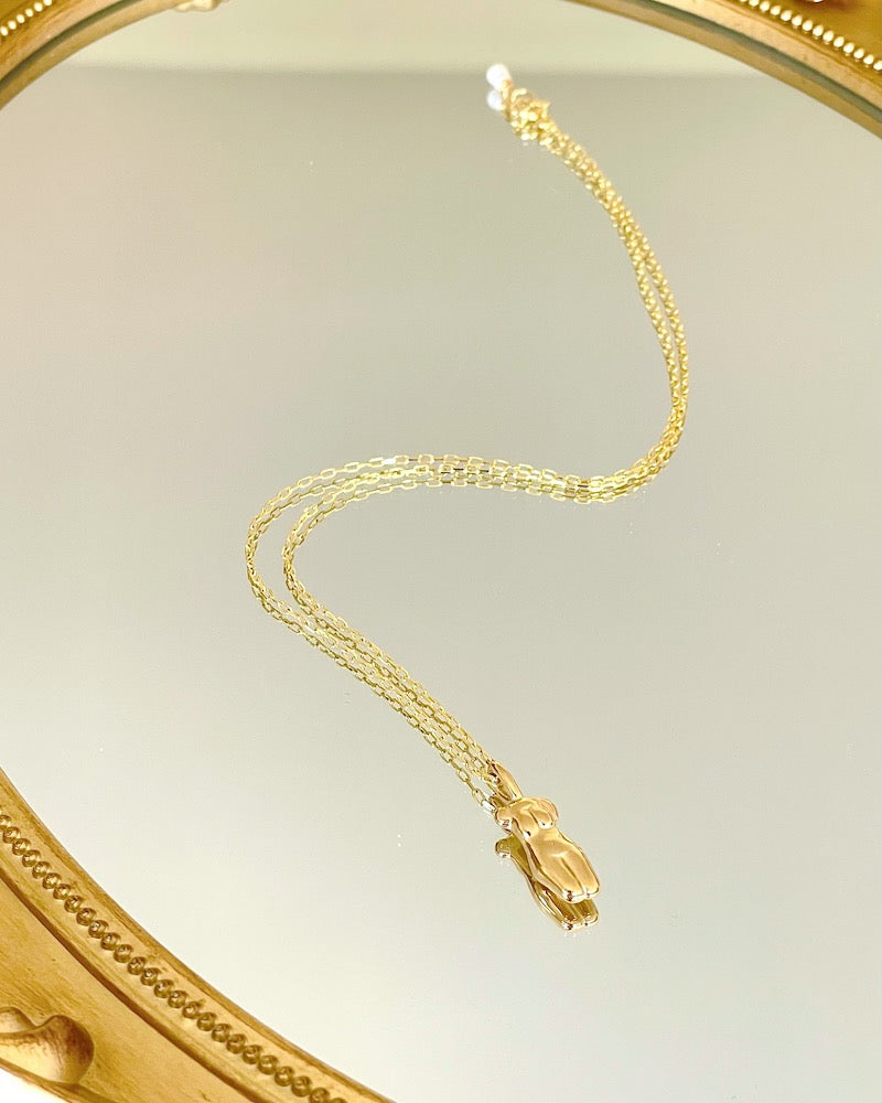 Female Empowerment Gold Necklace